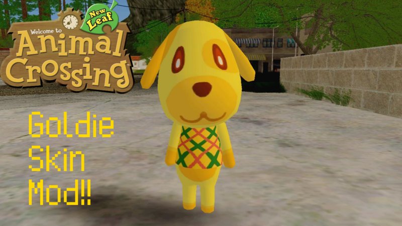 goldie animal crossing stuffed animal